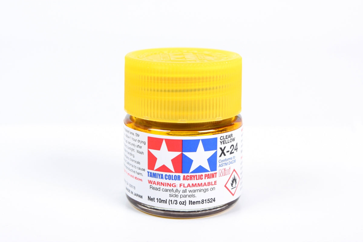 Tamiya Paint Gloss X-24 Clear Yellow