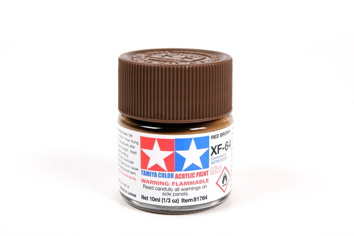 Tamiya Paint Flat XF-64 Red Brown