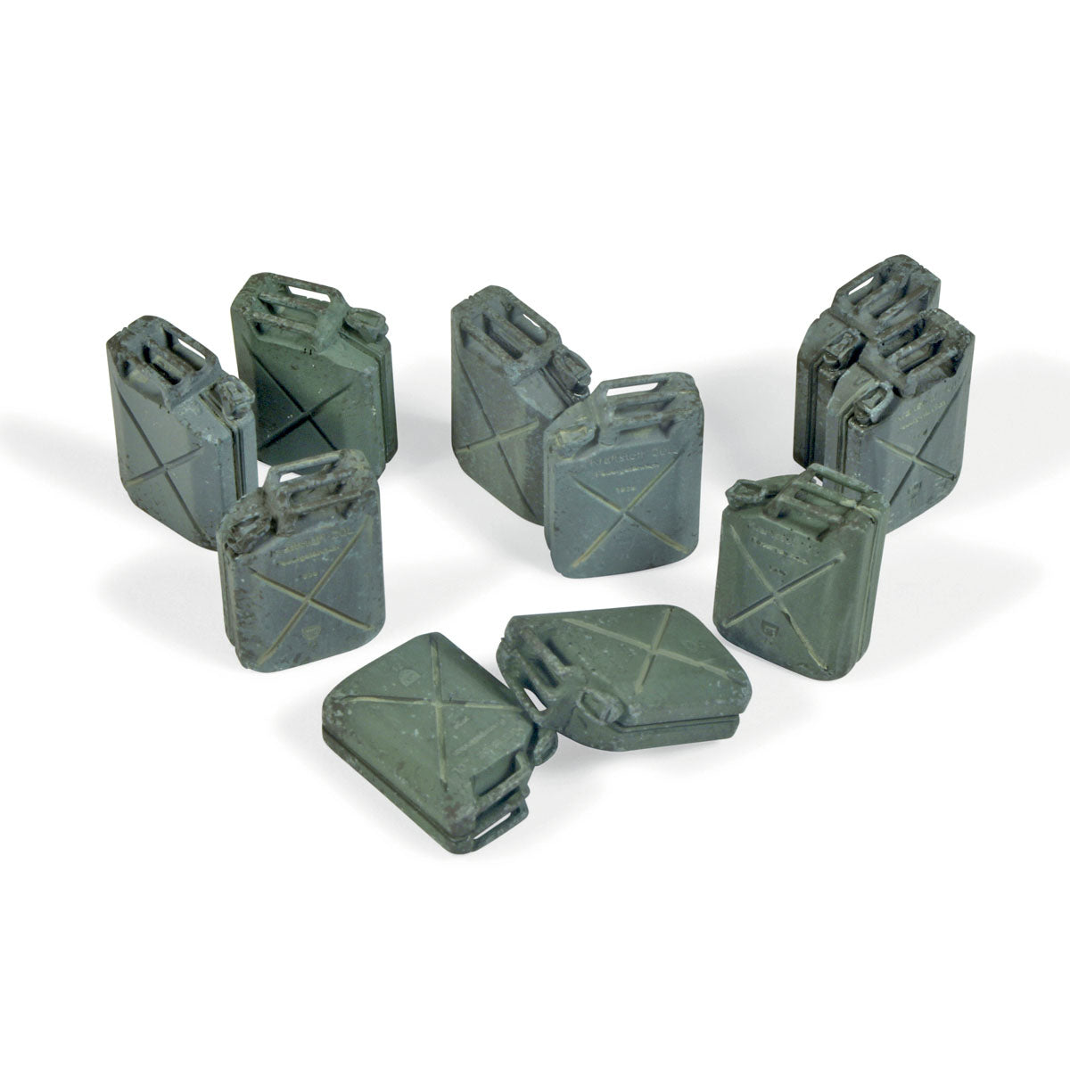 Set de Bidones de gasolina de las Fuerzas Aliadas