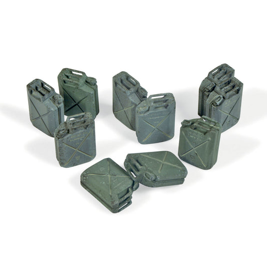 Set de Bidones de gasolina de las Fuerzas Aliadas