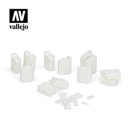 Set de Bidones de gasolina de las Fuerzas Aliadas