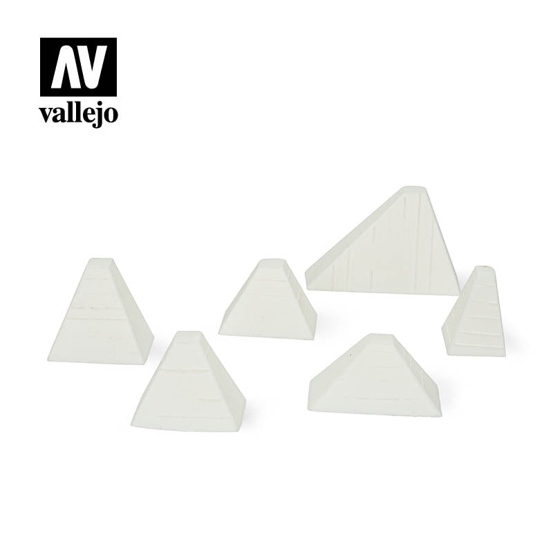 Dientes de dragón (Barreras anticarro)