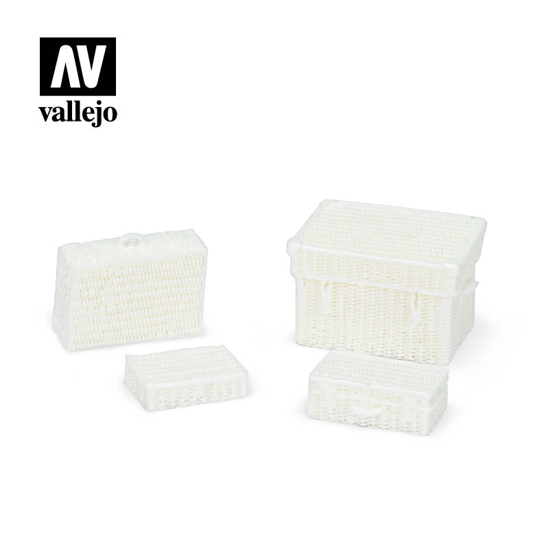 Maletas de mimbre