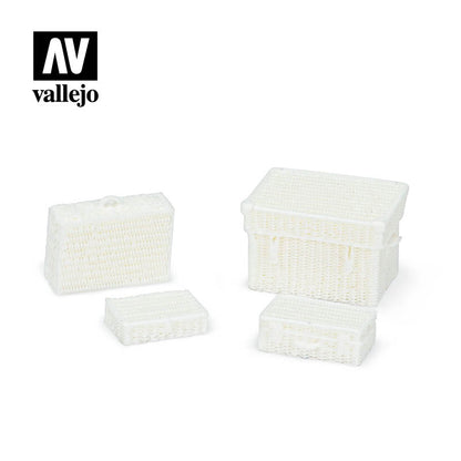 Maletas de mimbre